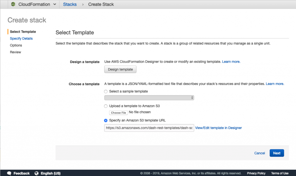 cloudformation install