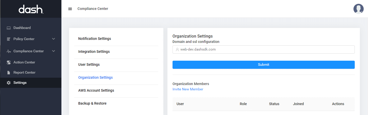 dash ssl configuration