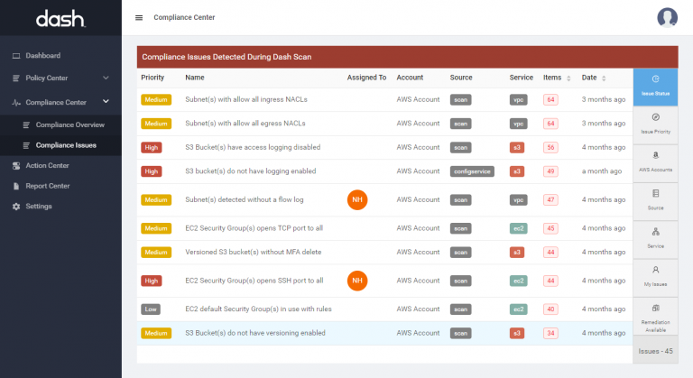 dash-compliance-scanning