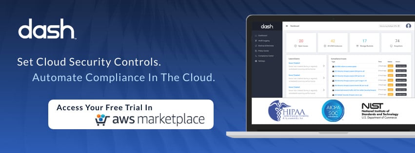 Dash AWS marketplace